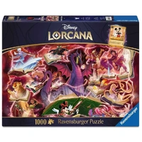 Ravensburger Puzzle 1000pc - Lorcana Glimmers of the Realm: Ruby