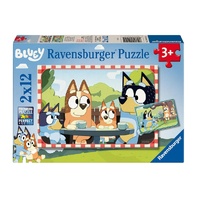 Ravensburger Puzzle 2x12pc - Bluey Floor Puzzle