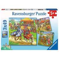 Ravensburger Puzzle 3x49pc - Life of the Knight