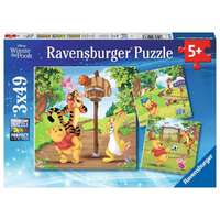 Ravensburger Puzzle 3 x 49pc - Disney Winnie the Pooh - Sports Day