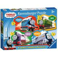 Ravensburger Puzzle 10, 12, 14, 16pc - Thomas & Friends Large Shaped Puzzles