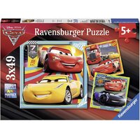 Ravensburger Puzzle 3 x 49pc - Disney Cars 3 Collection