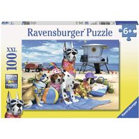Ravensburger Puzzle 100pc XXL - No Dogs on the Beach