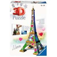 Ravensburger 3D Puzzle 216pc - La Tour Eiffel Love Edition
