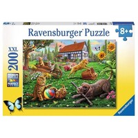 Ravensburger Puzzle 200pc XXL - Playing in the Yard