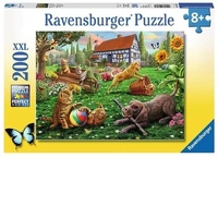 Ravensburger Puzzle 200pc XXL - Playing in the Yard