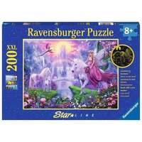 Ravensburger Puzzle 200pc XXL - Unicorn Kingdom Glow in the Dark