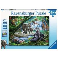 Ravensburger Puzzle 100pc XXL - Jungle Animals