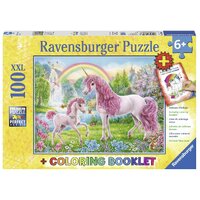 Ravensburger Puzzle 100pc XXL - Magical Unicorns