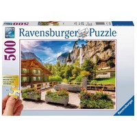 Ravensburger Puzzle 500pc - Lauterbrunnen Switzerland