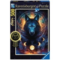 Ravensburger Puzzle 500pc - Lunar Wolf