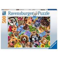 Ravensburger Puzzle 500pc - Animal Selfie