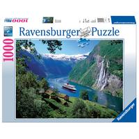 Ravensburger Puzzle 1000pc - Norwegian Fjord