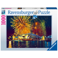 Ravensburger Puzzle 1000pc - Fireworks over Sydney Australia