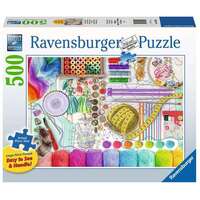 Ravensburger Puzzle 500pc Large Format - Needlework Station
