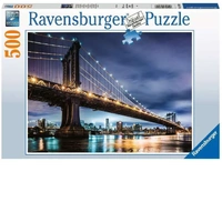 Ravensburger Puzzle 500pc - New York The City That Never Sleeps