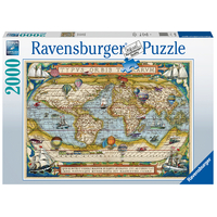 Ravensburger Puzzle 2000pc - Around the World