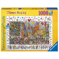 Ravensburger Puzzle 1000pc - Rizzi: Times Square
