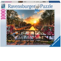 Ravensburger Puzzle 1000pc - Bicycles In Amsterdam