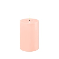 Deluxe Homeart Flameless Candle - Light Pink 10 x 15cm