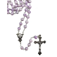 Rosary Beads - Glass Purple