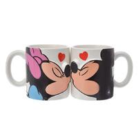 Disney Mickey & Minnie Mouse Kiss Pair Mugs
