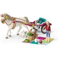 Schleich Horse Club - Small Carriage For The Big Horse Show 