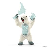Schleich Eldrador Creatures - Blizzard Bear With Weapon