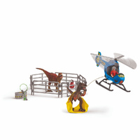 Schleich Dinosaurs - Dino Helicopter Rescue