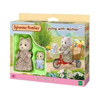 Sylvanian Families - Cycling with Mother 