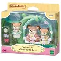 Sylvanian Families - Deer Babies Floral Swing Set