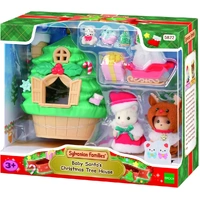 Sylvanian Families - Baby Santa's Christmas Tree House