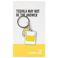 Say What? Keyring - Tequila