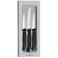 Victorinox Swiss Classic Paring Knife 3pc Set Black