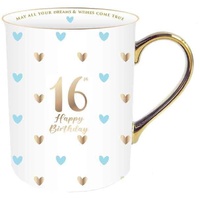 Sweet Heart Gold Handle Mug - 16th