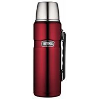 Thermos Stainless King Vacuum Flask 2L Red