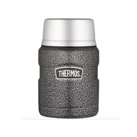 Thermos 9hr Hot 12hr Cold  Stainless Vacuum Food Jar 470ml - Hammertone