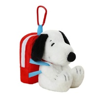 Peanuts - Snoopy Backpack Plush Keyring with Tote Bag
