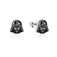 Disney Couture Kingdom - Star Wars - Darth Vader Enamel Stud Earrings