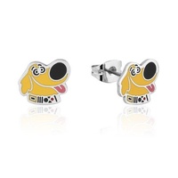 Couture Kingdom - Disney - Up Stainless Steel Doug Enamel Stud Earrings