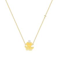 Disney Couture Kingdom - Princess and the Frog - Prince Naveen Necklace Yellow Gold