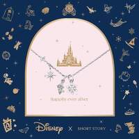 Disney x Short Story Necklace Frozen - Silver