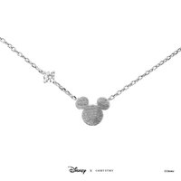 Disney X Short Story Necklace Mickey Ears - Silver