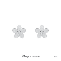 Disney x Short Story Earrings Mulan Sakura - Silver