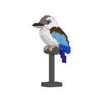 Jekca Animals - Kookaburra With Blue Tail 25cm