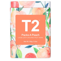 T2 Loose Tea 100g Gift Tin - Packs a Peach
