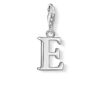 Thomas Sabo Charm Club - "E" Silver Pendant