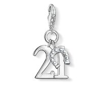 Thomas Sabo Charm Club - Lucky Number 21 Silver Pendant