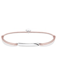 Thomas Sabo Little Secret - Classic Pink & Silver Bracelet
