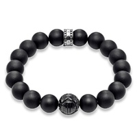 Thomas Sabo Bracelet - Black Obsidian L-19cm